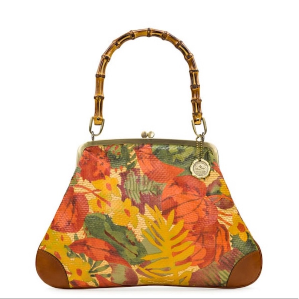 Patricia Nash Ozieri Satchel Tropical Dreams NEW!